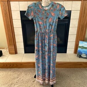 DotDot Smile Short Sleeve Maxi Dress, Girls Sz 11 Yrs.